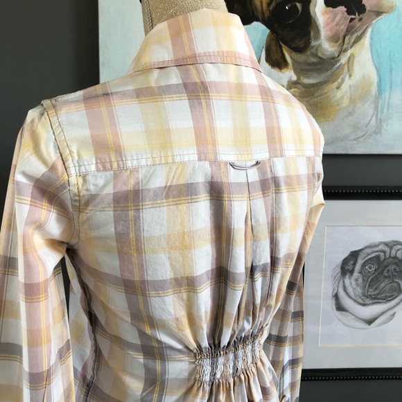 Fading Plaid Shirt Dress - Picture 5 of 14
